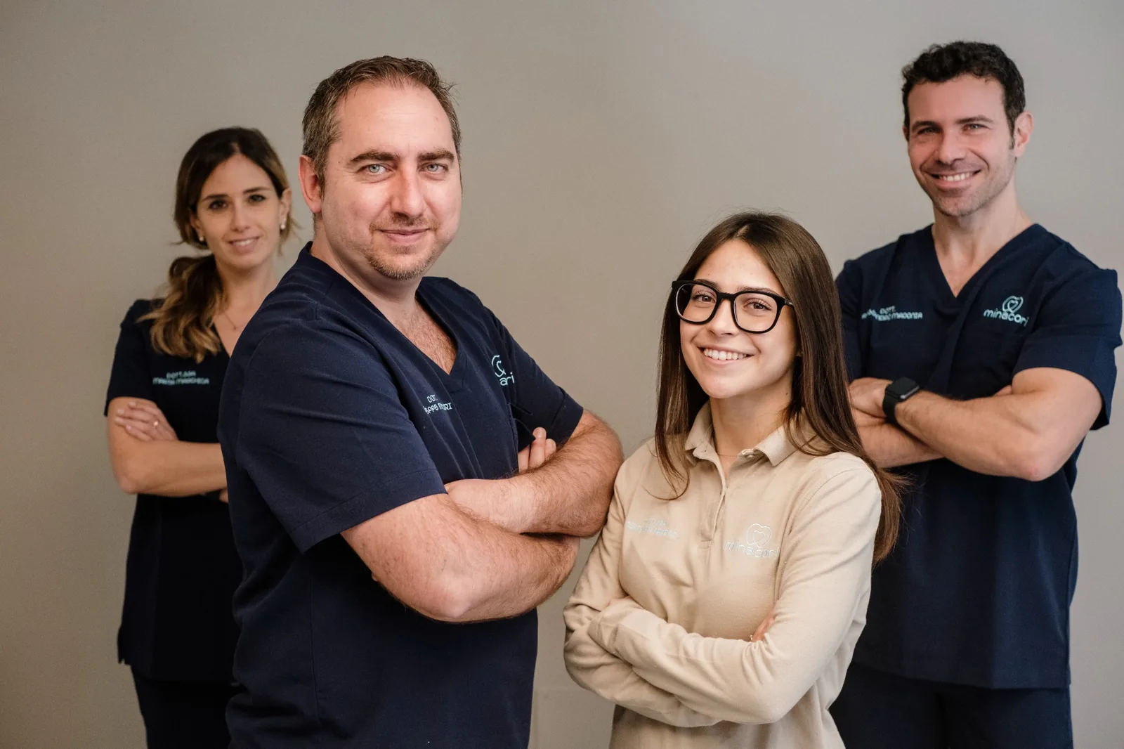 Team del Centro Odontoiatrico Minacori a Palermo